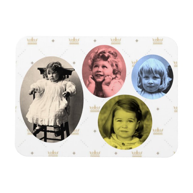 British royal girls magnet (Horizontal)