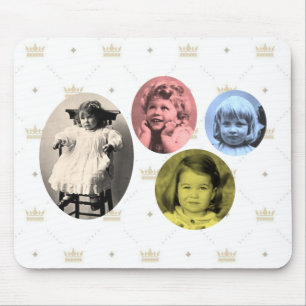 British royal girls mouse pad
