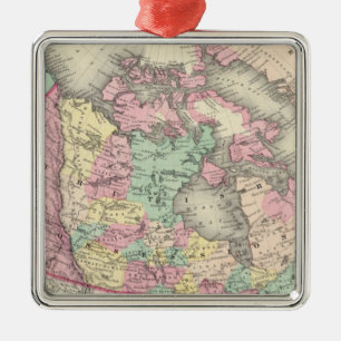 British, Russian & Danish Possessions Metal Tree Decoration