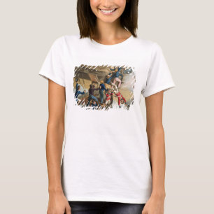 British Sailors Boarding a Man of War, engraved by T-Shirt