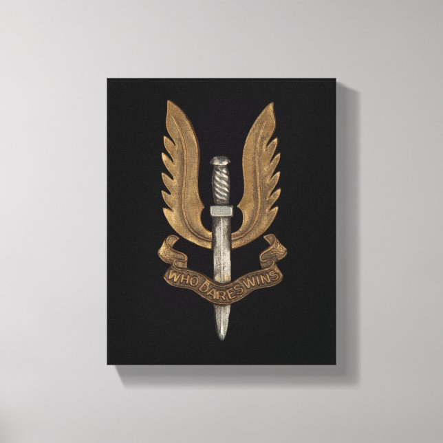 British SAS Canvas Print (Front)