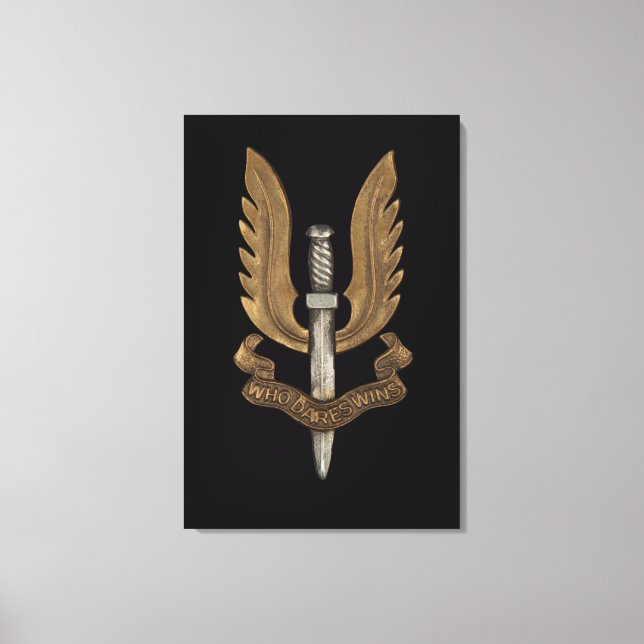 British SAS Canvas Print (Front)