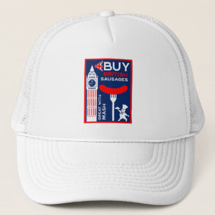 British Sausage And Mash Kitchen Trucker Hat