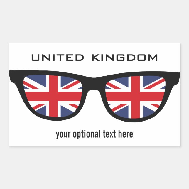 British Shades custom stickers (Front)