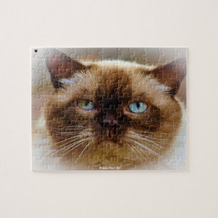 British Short Hair Cat Jigsaw Puzzle
