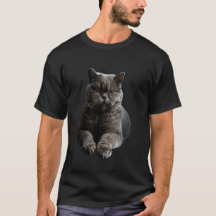 British Shorthair Cat T-Shirt