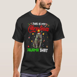 British Shorthair Cat  This Is My Christmas Pajama T-Shirt