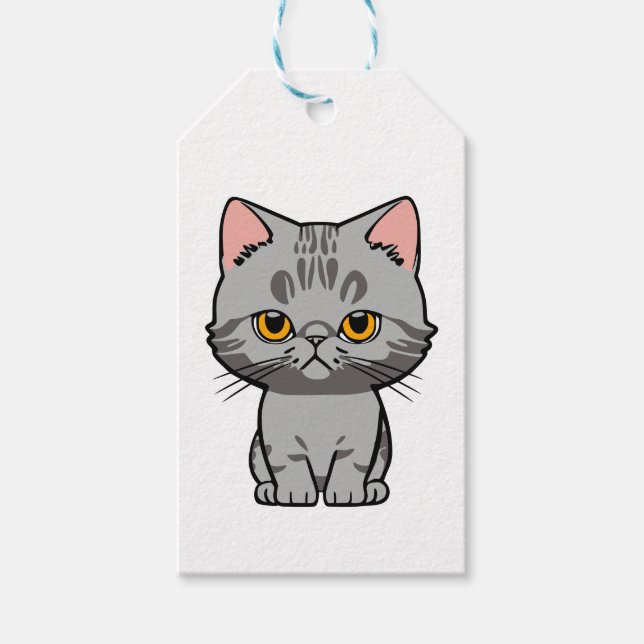 British Shorthair Gift Tags (Front)