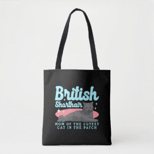 British Shorthair Mum Cat Owner Tote Bag