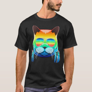 British Shorthair Music DJ - Cat Collection T-Shirt