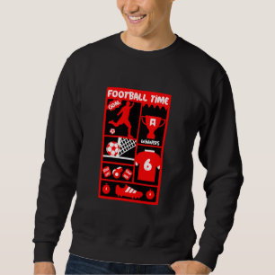 British Soccer Football Sweatshirt