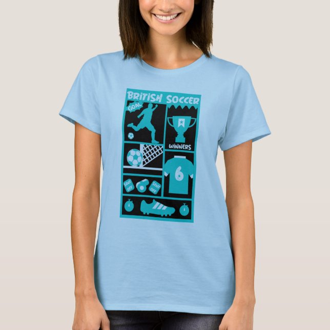 British Soccer T-Shirt  (Front)