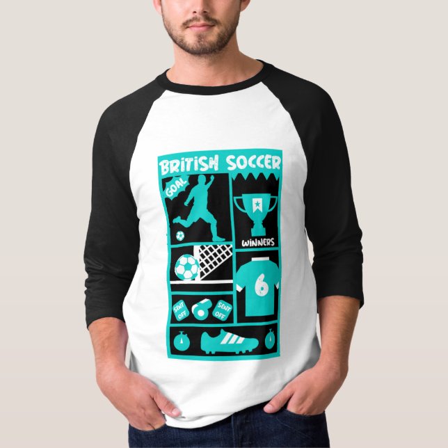 British Soccer T-Shirt  (Front)
