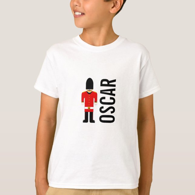 British Soldier Customizable Kids Tee (Front)