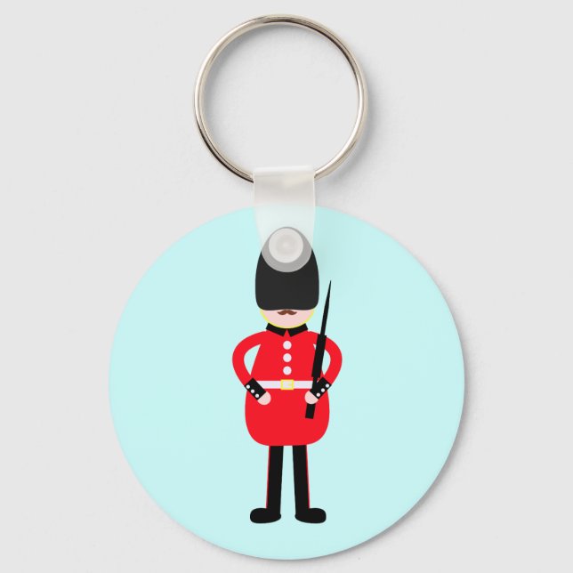 British Soldier Key Ring (Front)