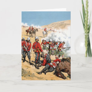 British soldiers of the 19th century card