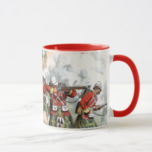 British soldiers of the 19th century mug