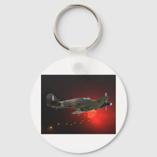 British Spitfire Key Ring