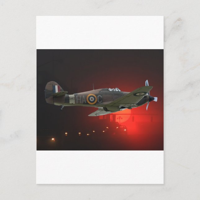 British Spitfire Postcard (Front)