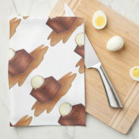 British Sticky Toffee Pudding England Foodie Towel