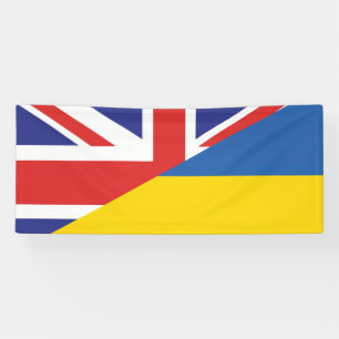British support towards Ukraine Sherpa Blanket Banner
