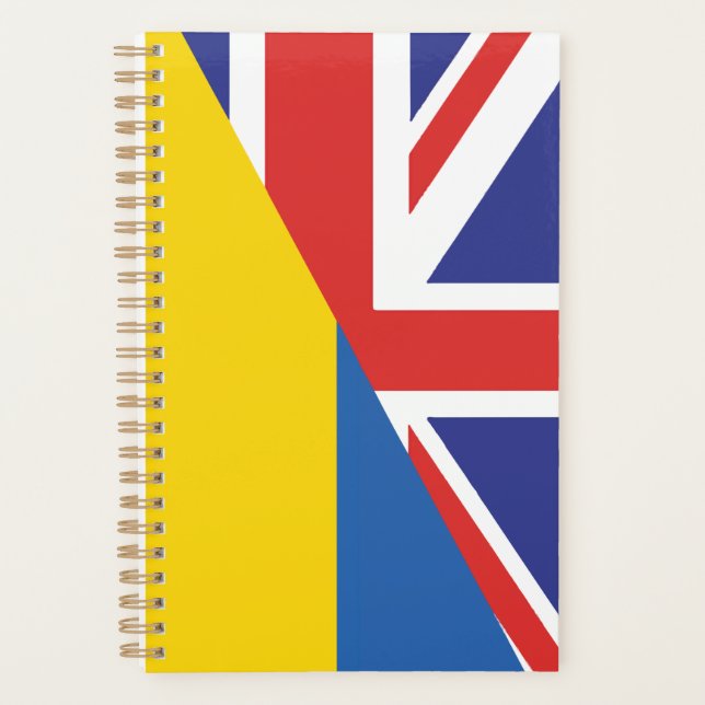 British support towards Ukraine Sherpa Blanket Planner (Front)