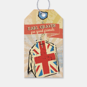 British UK teabag personalised tea blend to from Gift Tags