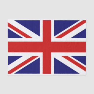British Union Jack flag gift wrapping tissue paper