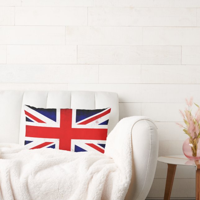British Union Jack Flag Lumbar Cushion (Couch)