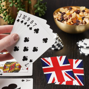 British Union Jack Flag Playing Cards