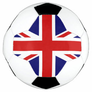 British Union Jack Flag Soccer Ball