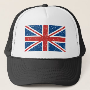 British Union Jack flag T-Shirt Trucker Hat