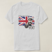 British Union Jack Men's Basic T-Shirt