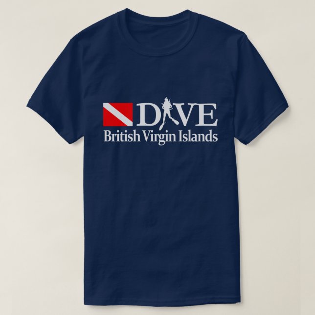 British Virgin Islands DV4 T-Shirt (Design Front)