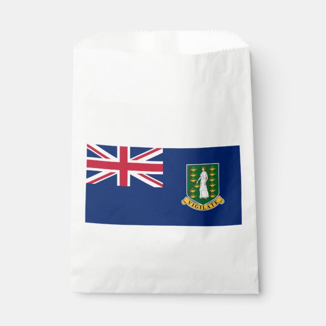 British Virgin Islands Flag Favour Bags (Front)