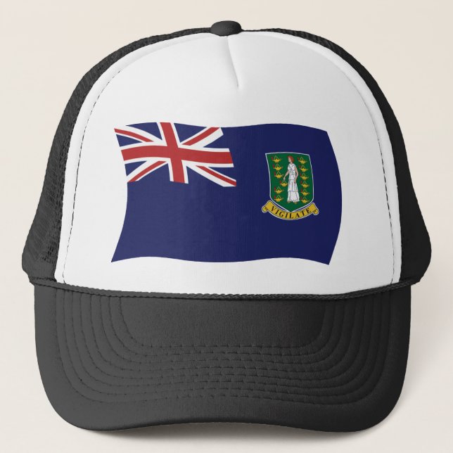 British Virgin Islands Flag Hat (Front)