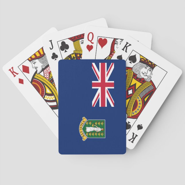 British Virgin Islands Flag Playing Cards (Back)