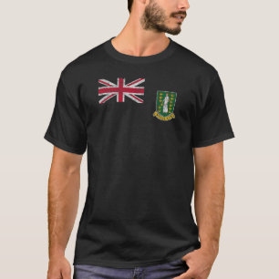 BRITISH VIRGIN ISLANDS FLAG ROAD TOWN BVI  1 T-Shirt