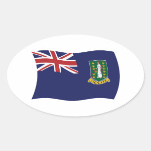 British Virgin Islands Flag Sticker