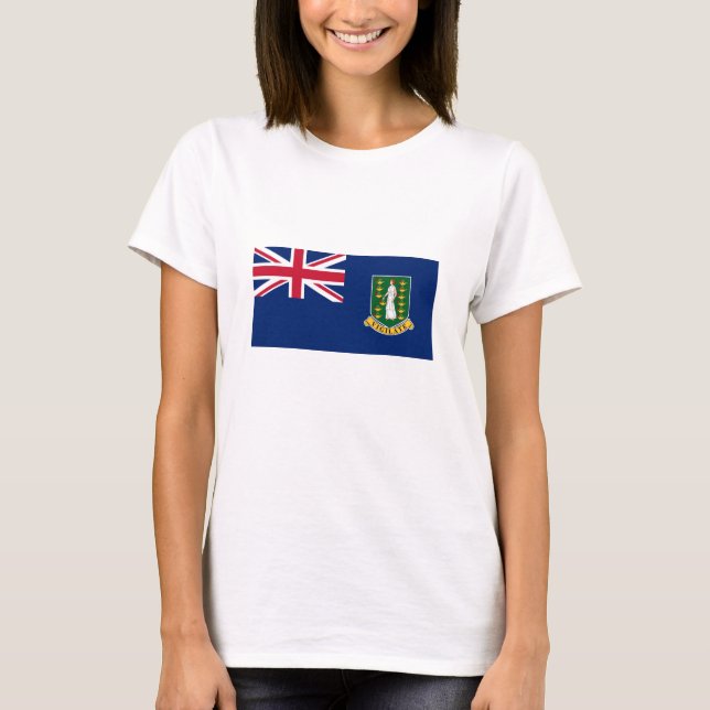 British Virgin Islands Flag T-Shirt (Front)