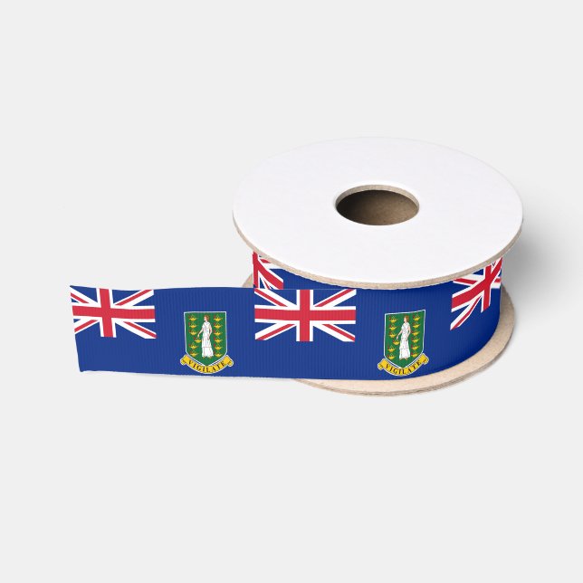British Virgin Islands Grosgrain Ribbon (Spool)
