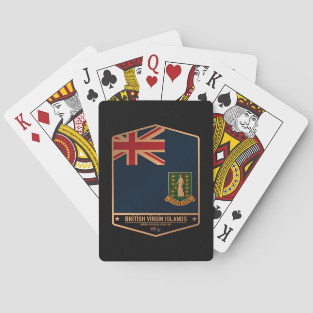 British Virgin Islands Playing Cards (Back)