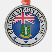British Virgin Islands  Round Emblem