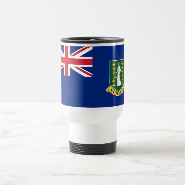 British Virgin Islands Travel Mug (Center)