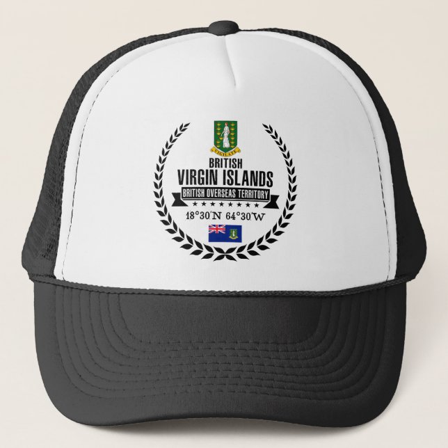British Virgin Islands Trucker Hat (Front)