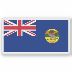British West Africa Settlements flag (1870-1888) 