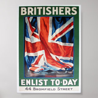 britishers enlist poster