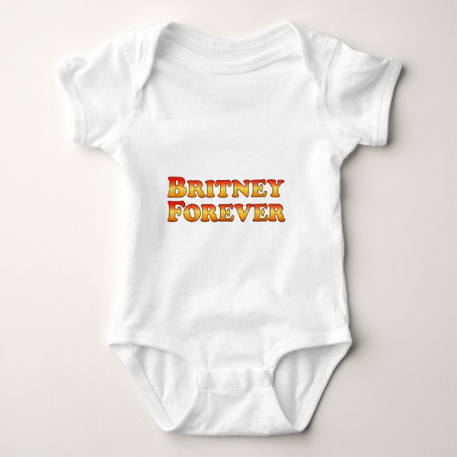 Britney Forever - Clothes Only Baby Bodysuit (Front)