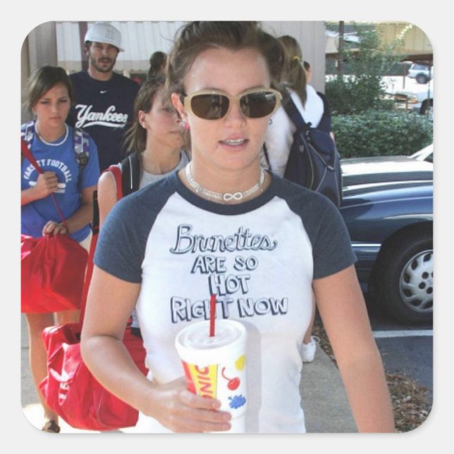 Britney Sticker Brunettes (Front)