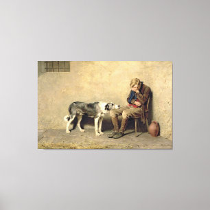Briton Riviere - Fidelity Canvas Print